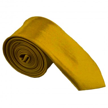Cravata slim aurie 282